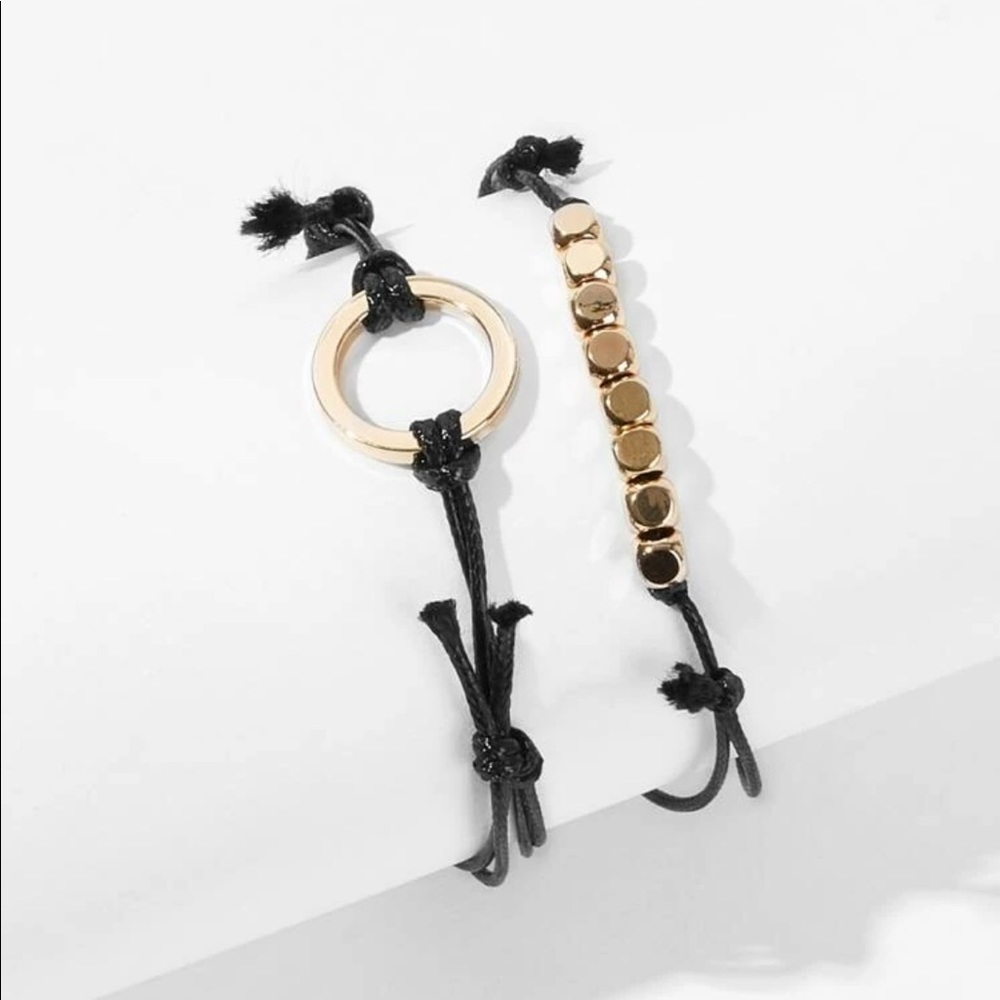 • Kennedy • Circle Bracelet Set 2 pc - Picture 3 of 4